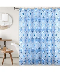 Rt Designers Collection 90 Gsm Printed Peva Glit Jaxx Shower Curtain