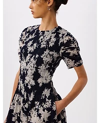 Whistles Women's Shadow Floral Avery Dress