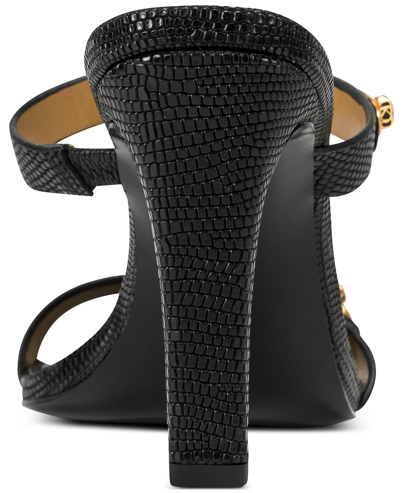 Donna Karan New York Women's Bailey Double Band Slip-On Dress Sandals
