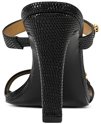 Donna Karan New York Women's Bailey Double Band Slip-On Dress Sandals