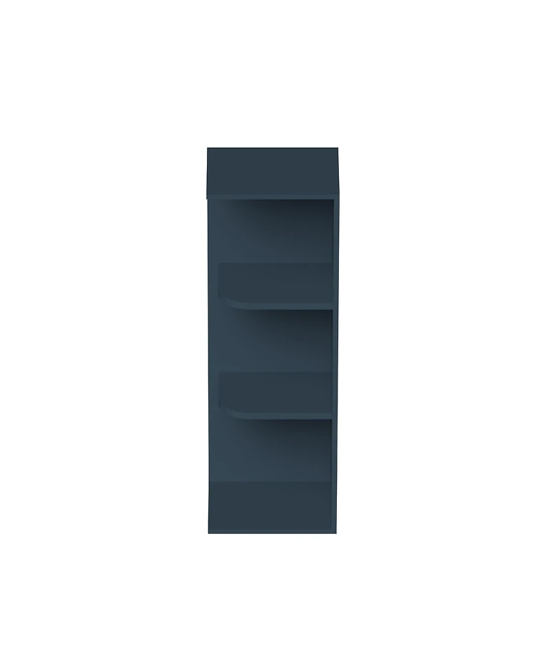 Boyel Living 36"H Wall Shelves, Ready to Assemble Kitchen Open Shelves Solid Wood Frame 2 Adjustable Storage