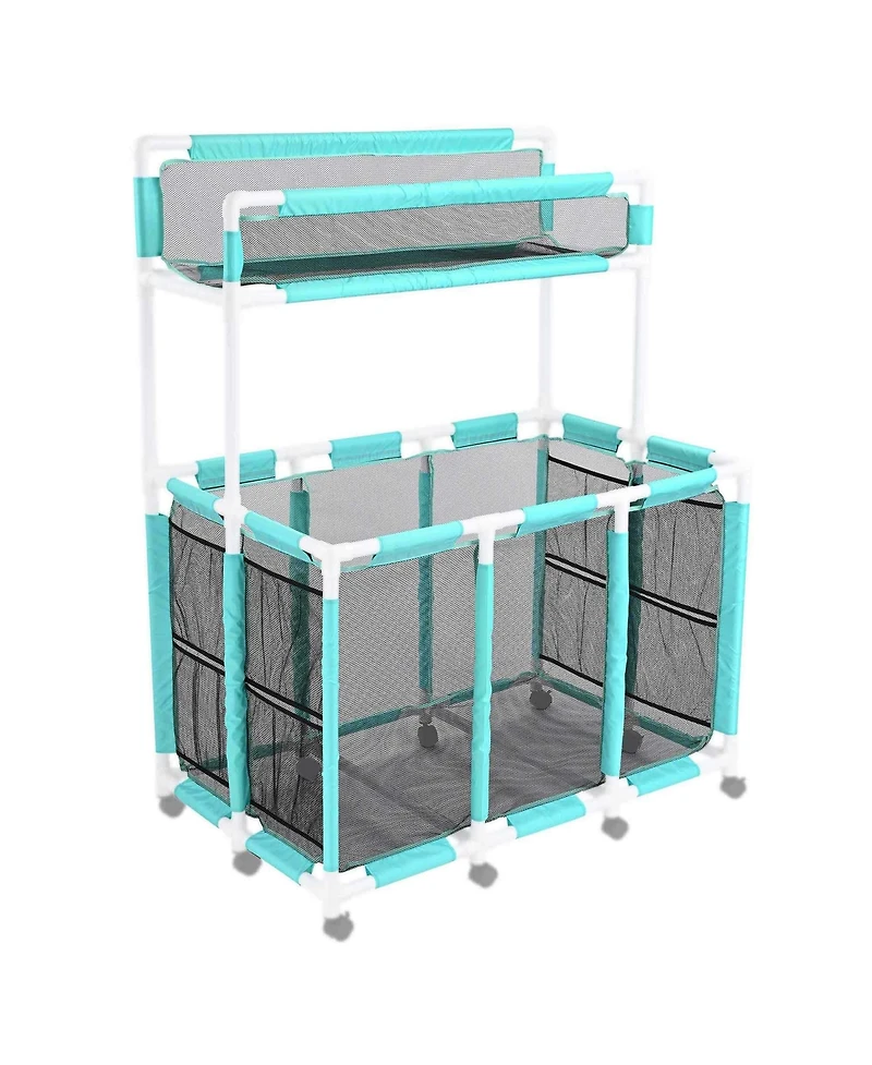 Yescom Replacement Mesh Cover for 424 Gallon Pool Float Storage Bin 10 Wheels