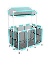 Yescom Replacement Mesh Cover for 424 Gallon Pool Float Storage Bin 10 Wheels