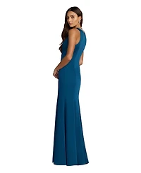Women's Ieena Embellished Neck Trumpet Gown