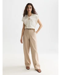Scotch & Soda Women's Twisted Neckline Tops and Tees