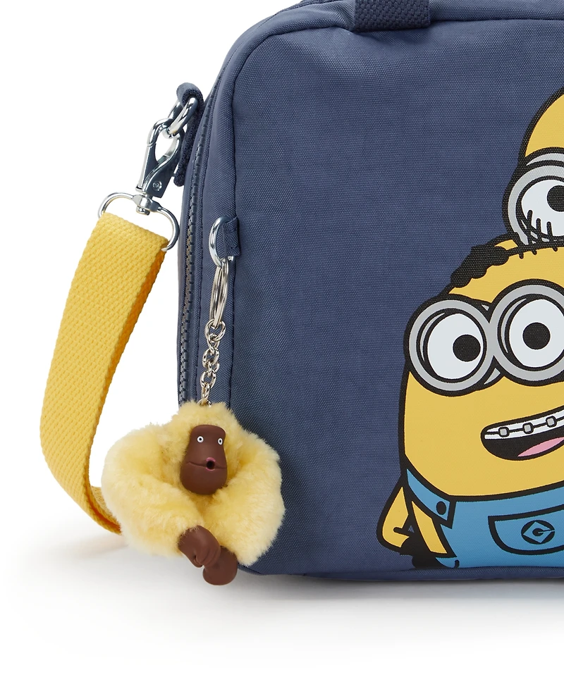 Kipling Minion Print Removable Strap Lunch Bag