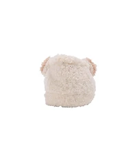 Kensie Toddler Sherpa Cozy Plush SlipOn Slippers - Ivory
