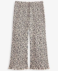 First Impressions Baby Girls' 3M-24M Mix & Match Leopard-Print Ribbed Flare Leggings, Macy's Exclusive