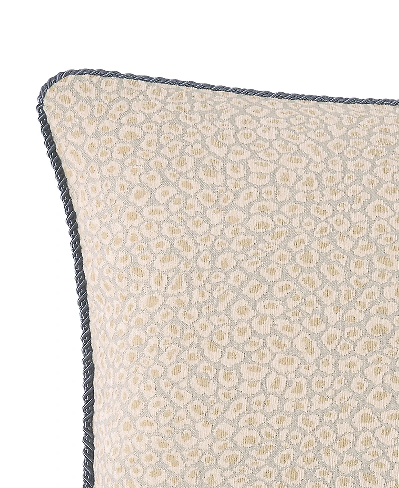 Rose Tree Mia Woven Cheetah Sham, European