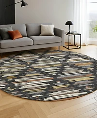 Dalyn Kenner KN2 8'x8' Round Area Rug
