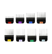 Wahl Professional Animal Stainless Steel Attachment Guide Comb Set for Detachable Blade Pet, Dog, Cat, and Horse Clippers