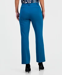Kasper Petite Modern Compression Slim-Leg Pants