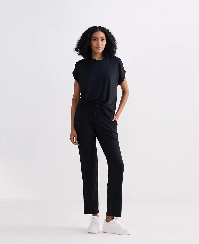Reistor Women's Relaxed Tee Black