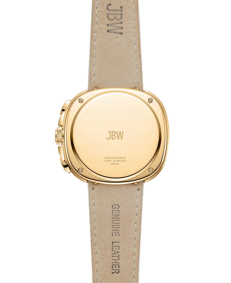 Jbw Men's Coast 18k Gold-Plated Watch 42mm