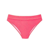 Lascana Women's Shell Pattern Fold Over Bikini Swimsuit Bottom