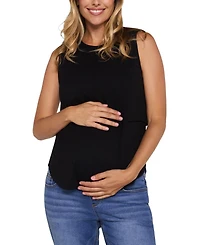 Motherhood Maternity Sleeveless Nursing Top