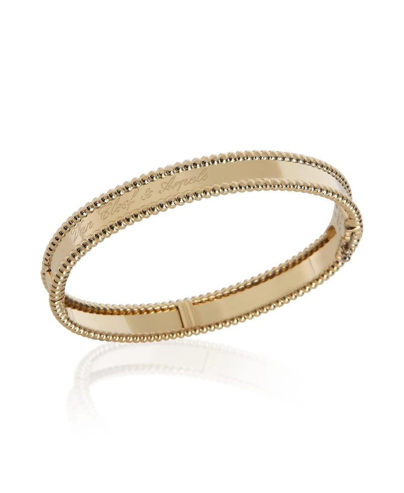 Pre-Owned Van Cleef & ArpelsYellow Gold Perlee Signature Bracelet