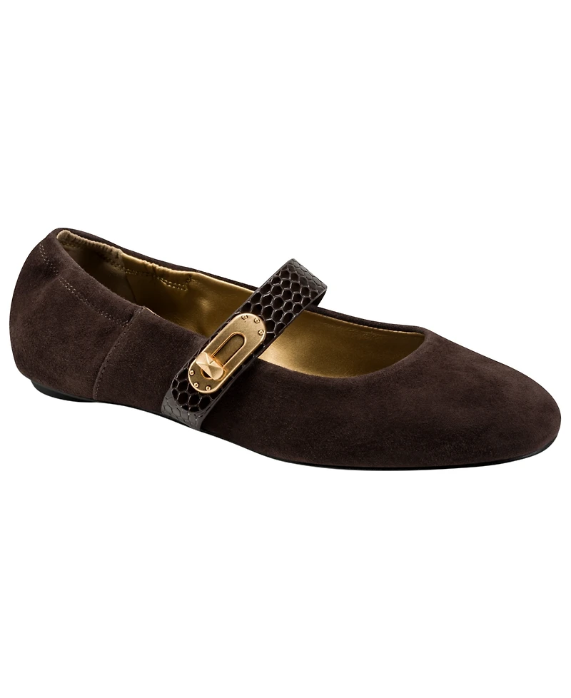 Donna Karan New York Women's Anselm Mary Jane Flat Shoes