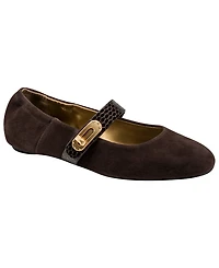 Donna Karan New York Women's Anselm Mary Jane Flat Shoes