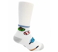 Rainbow Sugar Biz & Bean Toddler Boys' and Girls' 2T-4T Grippers Socks, 10-Pack