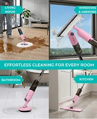 True & Tidy 4-in-1 Spray Mop Kit