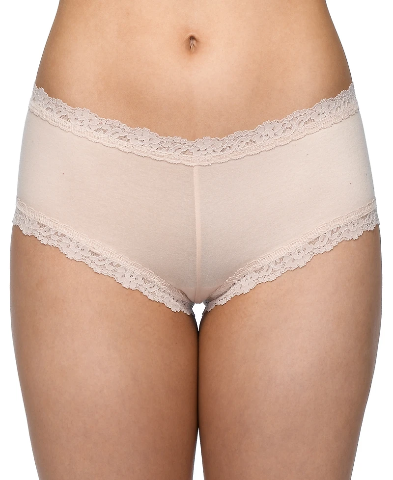 Hanky Panky Women's Supima Cotton Boyshort Panty