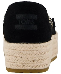 Toms Women's Valencia Platform Espadrille Slip-On Shoes