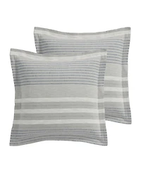 Levtex Home Hawthorn Stripes Cotton 2-Piece Sham Set, European