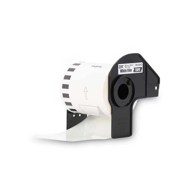 Brother DK2212 2.4 in. x 50 feet. Continuous Film Label Tape - (1-Roll