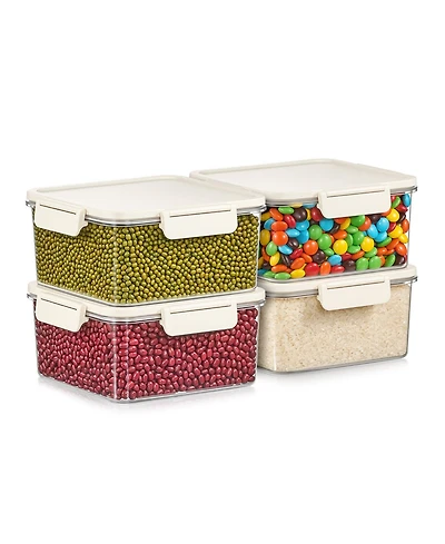 Sorbus 4 Pack 43.96 oz Airtight Food Storage Container