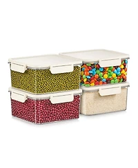 Sorbus 4 Pack 43.96 oz Airtight Food Storage Container