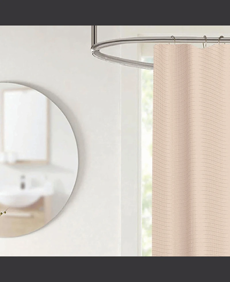 Rt Designer Collection Bliss Waffle Shower Curtain