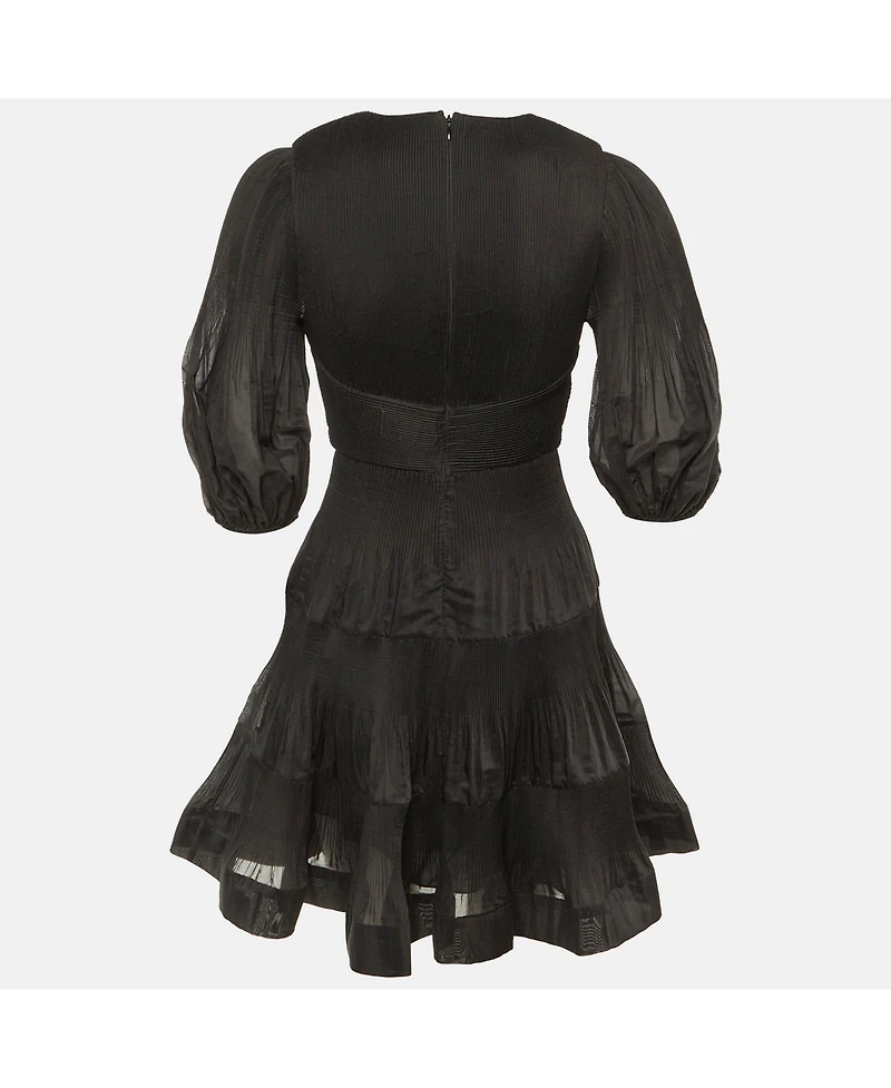 Pre-Owned Zimmermann Women's Pre-Owned Zimmerman Plisse Mini Dress