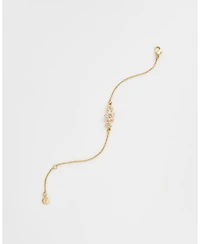 Fable England Jasmine and Pearl Bracelet
