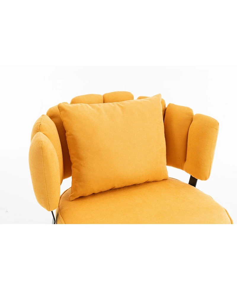 Streamdale Furniture Chenille Decorative Tub Armchair with Spring Seat Cushion