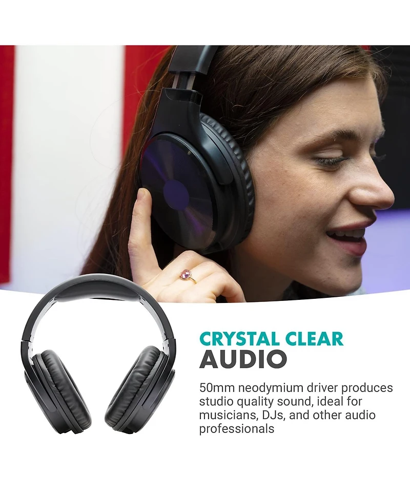 Movo Mh-100 Hi-Fi Studio Headphones with Microphone