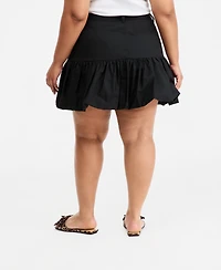 On 34th Trendy Plus High-Rise Drop-Waist Bubble-Hem Skirt, Macy's Exclusive