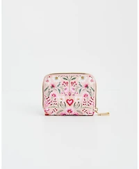 Fable England Women's Floral Heart Purse