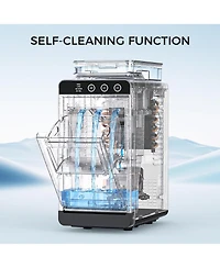 Cowsar Portable Ice Maker Countertop, 26Lbs/24H, Self-Cleaning