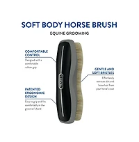 Wahl Professional Animal Equine Soft Body Horse Brush