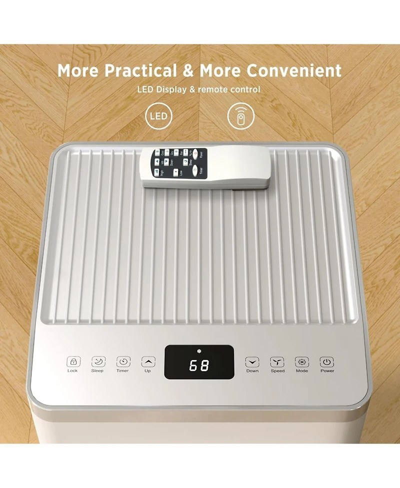 Cowsar 8,000 Btu Portable Air Conditioner with Remote Control