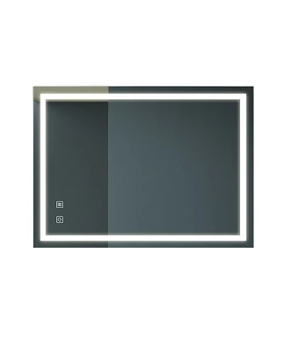 Phying Classy Led Vanity Mirror High Lumen Dimmable Touch Wall Switch Control Anti Fog Bathroom Mirror with Focused Backplane