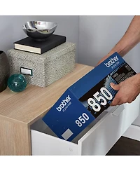 Brother TN850 High Yield Toner Cartridge, Up to 8000 Pages