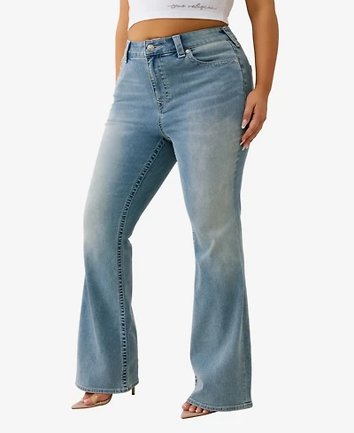 True Religion Plus Becca Bootcut Mid-Rise Jeans