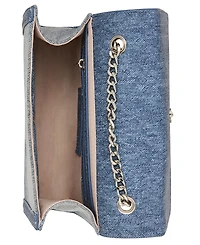 Steve Madden Larisad Denim Mini Crossbody Handbag