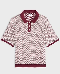 Mode of One Men's Leo Short-Sleeve Polo Sweater, Macy's Exclusive