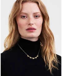 Fable England Oak Leaf Gold Choker