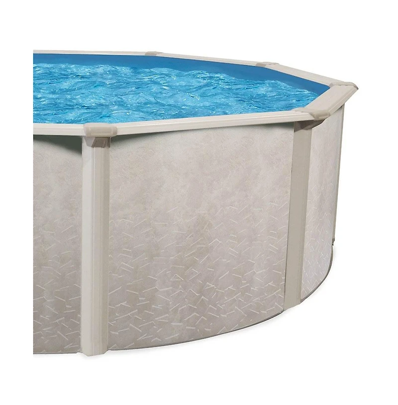 Aquarian Phoenix Series 15 Foot x 52 Inch Steel Frame Above Ground Swimming Pool