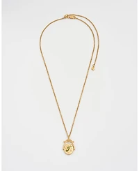 Fable England J Initial Jasmine Spinner Chain Necklace