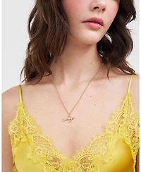Fable England Cupids Bow and Arrow Necklace